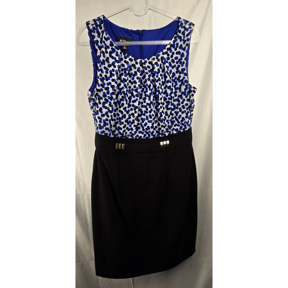 Alyx Career Sheath Sleeveless Dress Sz 8 Officecore Business Corporate Office - Picture 2 of 14